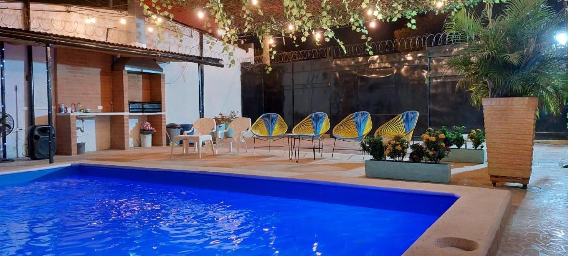 Cabaña Las Marias, Climatizada, Piscina Y Bbq *